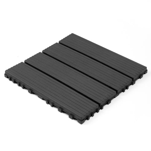 44 Pack Dark Grey Interlocking Deck Tiles