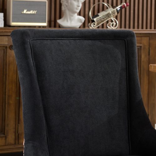 A&A Furniture 2-Pcs Leopard Print Ultra Side Dining Chairs (DE1807LP)