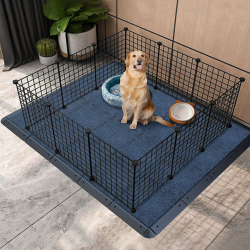 36 Pack 12" Interlocking Patio Carpet Deck Tiles