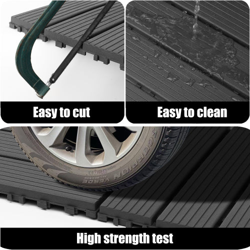 44 Pack Dark Grey Interlocking Deck Tiles