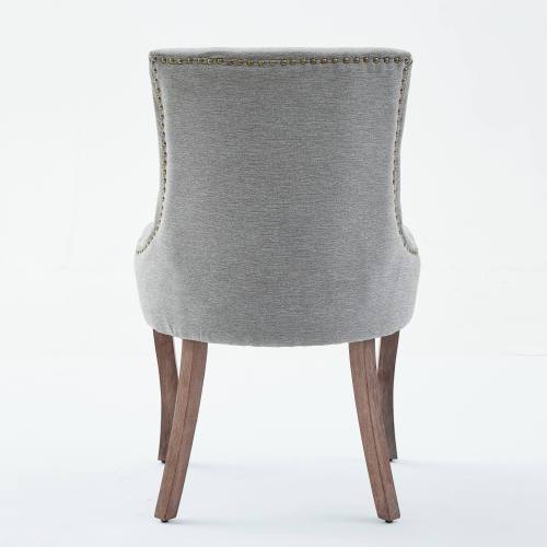 A&A Ultra Side 2-Pcs Gray Dining Chairs (DE1807GY)