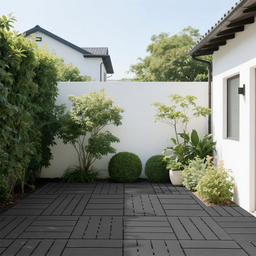 44 Pack Dark Gray Interlocking Deck Tiles