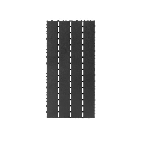 22 Pack Dark Gray 2FT Interlocking Patio Deck Tiles