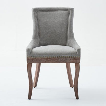 A&A Ultra Side 2-Pcs Gray Dining Chairs (DE1807GY)