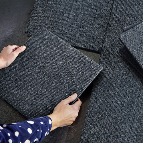 36 Pack 12" Interlocking Patio Carpet Deck Tiles