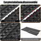 22 Pack Dark Gray 2FT Interlocking Patio Deck Tiles