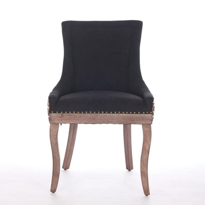 A&A Furniture 2-Pcs Leopard Print Ultra Side Dining Chairs (DE1807LP)