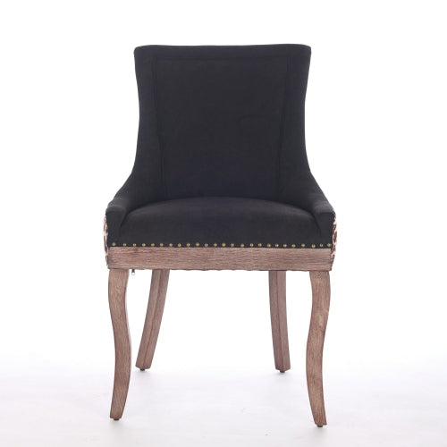 A&A Furniture 2-Pcs Leopard Print Ultra Side Dining Chairs (DE1807LP)