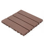 44 Pack Brown Interlocking Deck Tiles