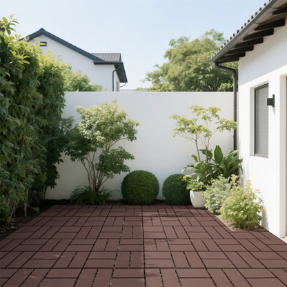 44 Pack Brown Interlocking Deck Tiles