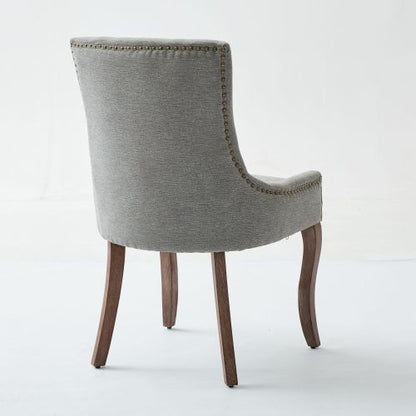 A&A Ultra Side 2-Pcs Gray Dining Chairs (DE1807GY)