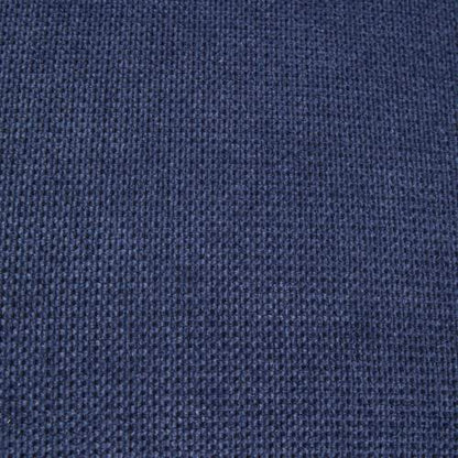 Blue Rayon Flocking Linen Dining Chairs 2-Pcs Set (DE1847BL)