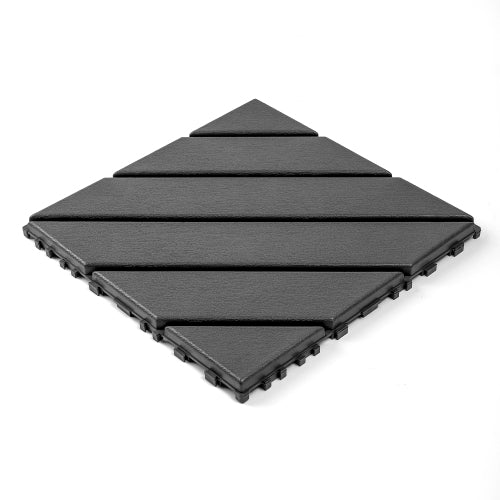 44 Pack Dark Grey Interlocking Deck Tiles